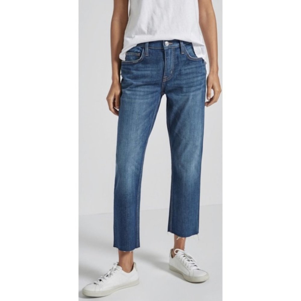 Current Elliott The Fling Raw Hem Boyfriend Jeans